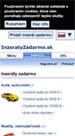 Mobile Screenshot of inzeratyzadarmo.sk